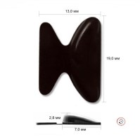 Размер: 19,0 мм. Толщина: 2,8 мм.