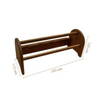 Подставка для ручных инструментов из дерева с отсеками для щипцов, отверток и сверл, удобная и устойчивой конструкции