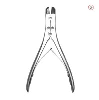 Кусачки-бокорезы 180 мм с антимагнитными кромками режут стальной винт очков 1.6 мм