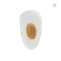 Носовые упоры 501109-13SG 13 мм силиконовые под винт с металлической вставкой золотистые