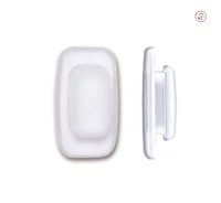 Специальные носовые упоры 501404-11 силиконовые 10,5 мм симметричные под клип для очков