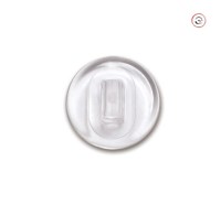 Носовые упоры 501501-09P 9 мм прозрачные с пластиковой вставкой под защелку для очков