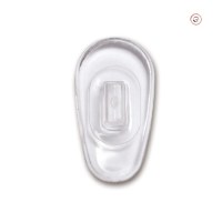 Носовые упоры 501502-15P 15 мм прозрачные мягкие с пластиковой вставкой под защелку