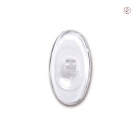 Носовые упоры 501503-12.5S 12,5 мм прозрачные с пластиковой вставкой под винт для очков