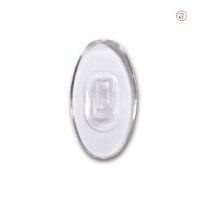 Носовые упоры 501503-14.5P 14,5 мм прозрачные с пластиковой вставкой под защелку для очков