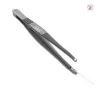 Пинцет из нержавеющей стали с металлической трубкой для вставки лески в оправу очков