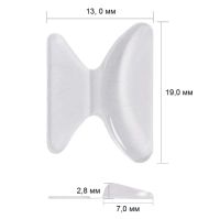 Размер: 19,0 мм. Толщина: 2,8 мм.