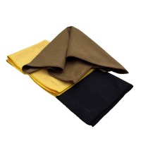 Черная салфетка из микрофибры OptiTech — для полировки очков  и металлических сплавов