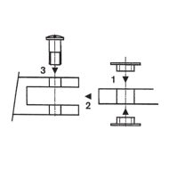 Золотистые шайбы для металлических заушников очков, стальные, диаметр 2,8 мм, упаковка 50 шт.