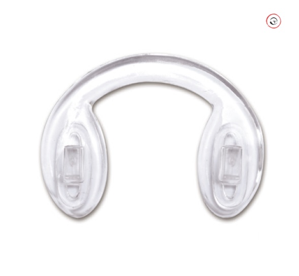 Силиконовые сплошные мостики 501301-19.5P для детских очков 501301-19.5P